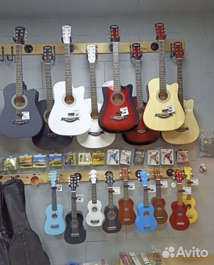 Гитары новые
