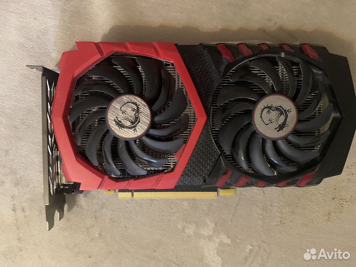 Видеокарта gtx 1050 ti 4gb msi