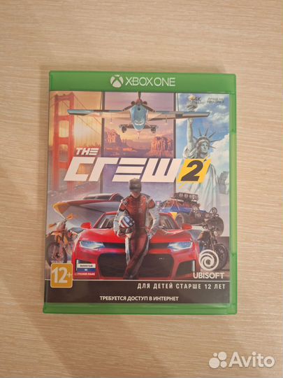 Диск The crew 2 на xbox one