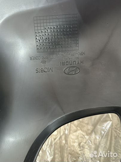 Бампер hyundai solaris