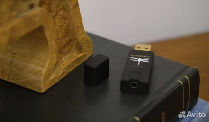 Портативный USB цап AudioQuest DragonFly black