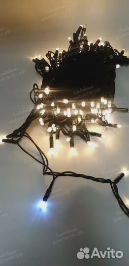 Гирлянда нить для ёлок и деревьев IP65