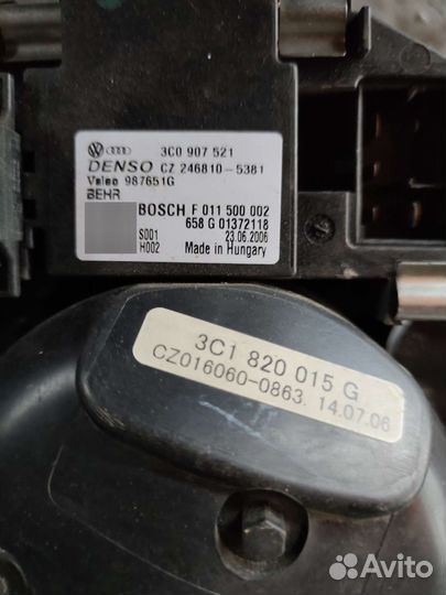 Моторчик печки VW Passat b6