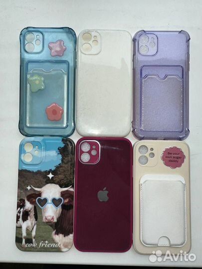 Чехлы на телефон iPhone 11,12,6,6 s