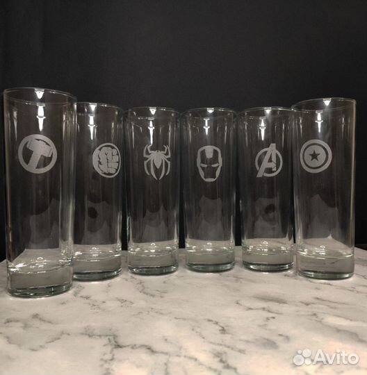 Стаканы с гравировкой