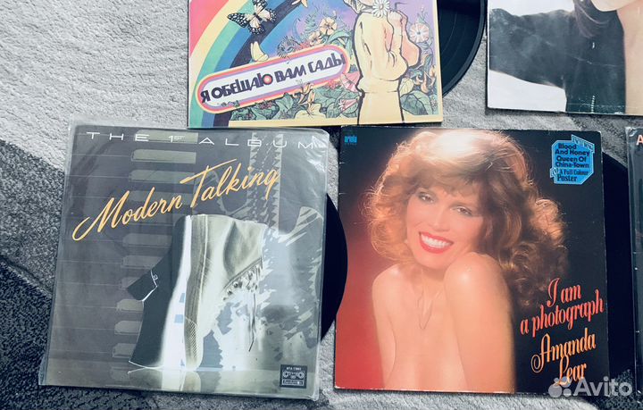 Виниловые пластинки abba, modern, amanda,paula