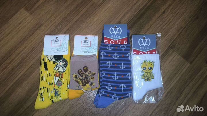 Креативные носки в ассортименте