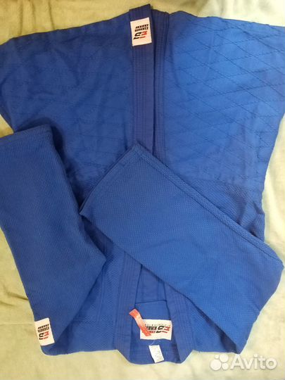 Куртка кимоно eskhata синее