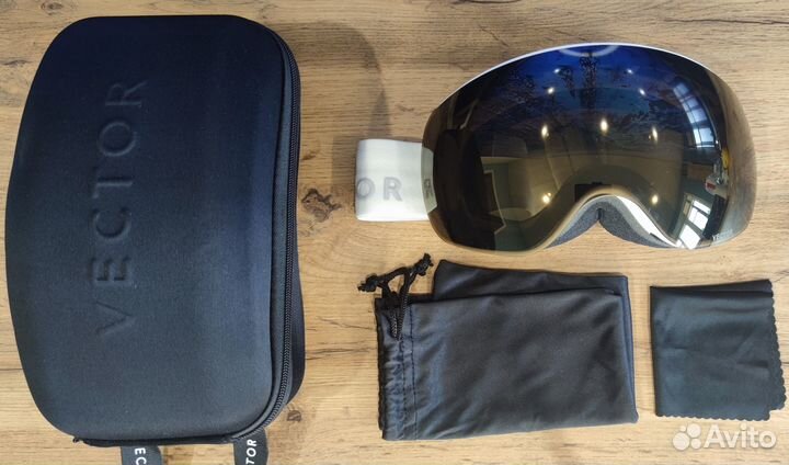 Маска горнолыжная очки магнитная