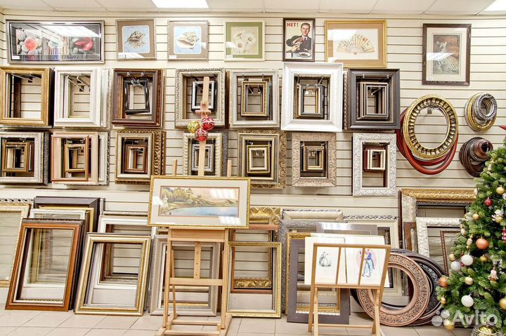 Багетные рамы для картин. Багетная мастерская