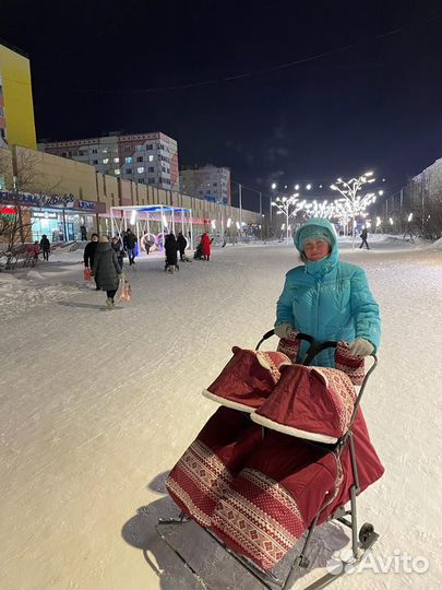 Санки для двойни или погодок