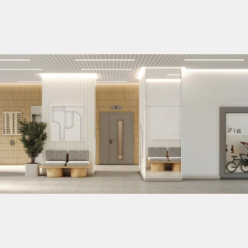 1-к. квартира, 28,6 м², 13/16 эт.