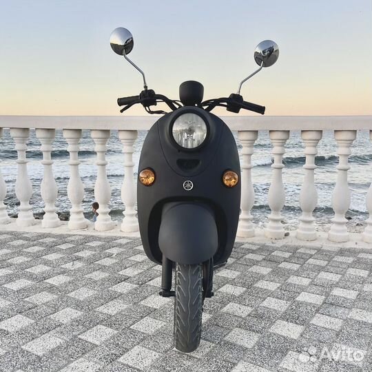 Мопед yamaha vino 4T total black