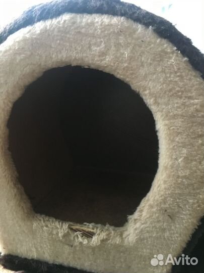 Домик для кошки с когтеточкой