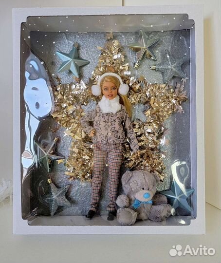 Зимняя кукла барби Новый год 