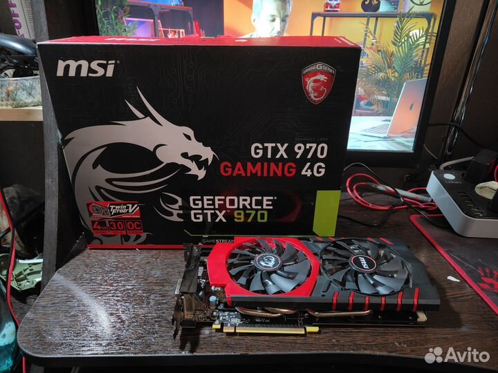 Видеокарта msi gtx 970