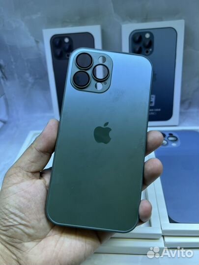 Чехол на iPhone стеклянный матовые оптом