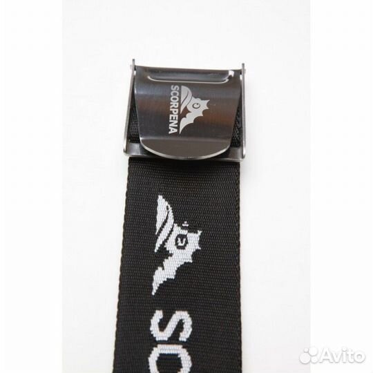 Ремень Scorpena RedLine с мет. пряжкой