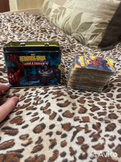 Карточки человек-паук:герои и злодеи