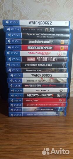 Диски пс4