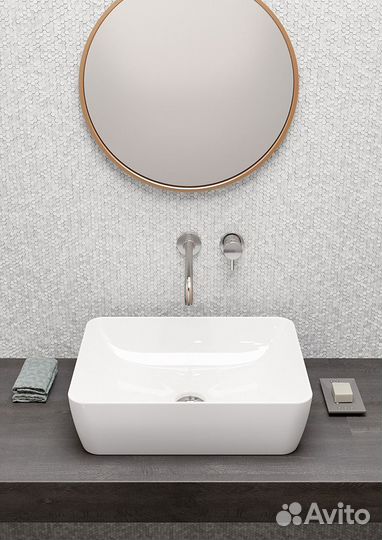 Раковина GSI nubes 50 черный матовый 903726