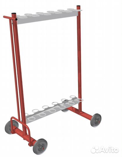 Подставка для ядер легкоатлетических передвижная