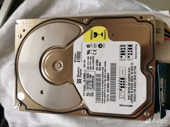 Жесткий диск Western Digital IDE