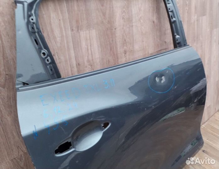 Дверь задняя правая №456 Exeed TXL 2022