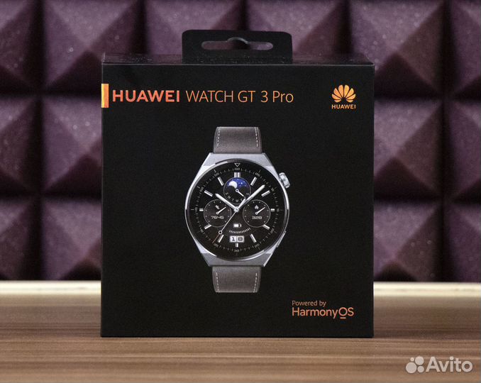 Умные часы huawei watch GT 3 Pro 46 мм RU, серый