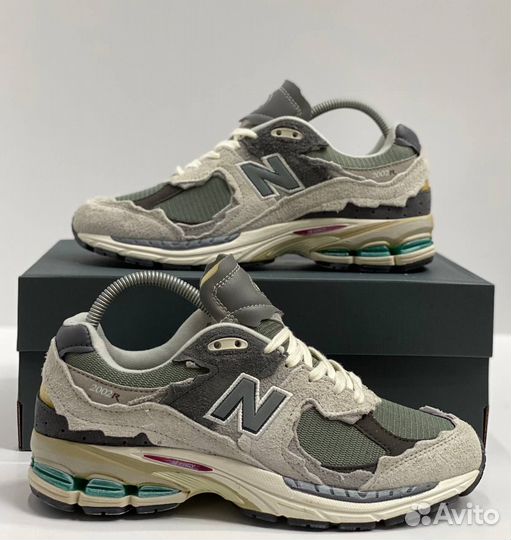 Кроссовки New balance 2002 r серые