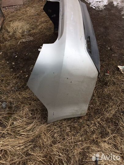 Бампер задний kia rio