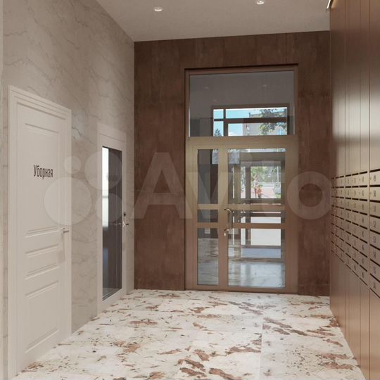 2-к. квартира, 46,8 м², 2/25 эт.