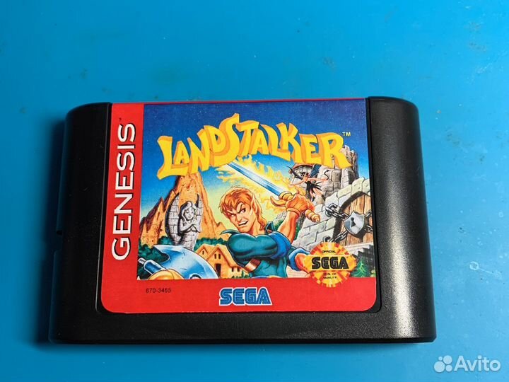 Картриджи Sega Mega Drive (Genesis) с сохранением