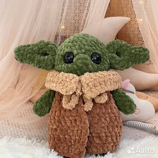 Малыш йода игрушка ручной работы