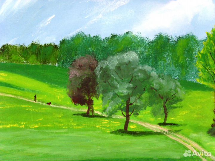 Картины вологодского художника. Масло, холст