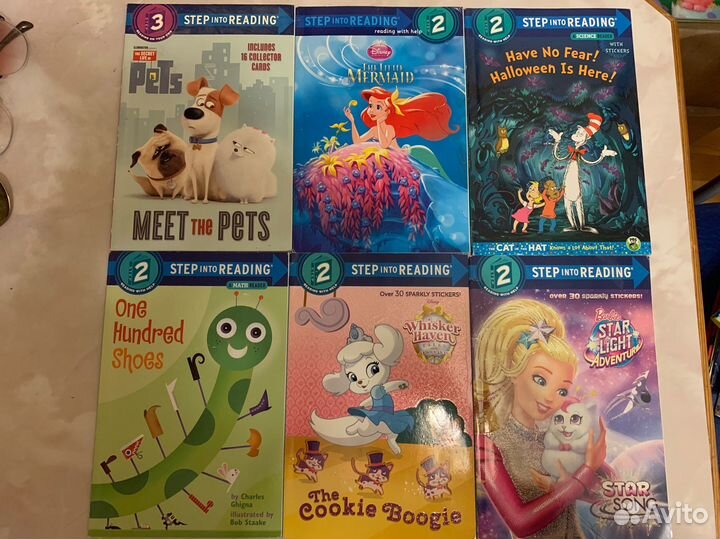 Книжки на английском Step into reading