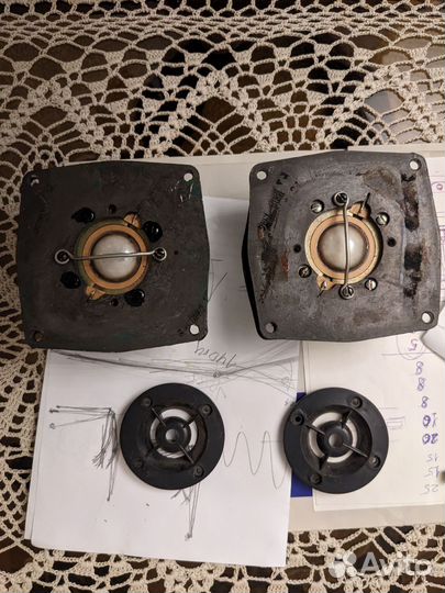 Динамики 10гд-35 пара, 8гдш-2 и овальный