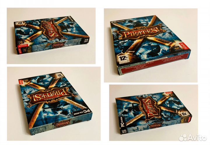 Sid Meier’s Pirates зарубежная лицензия DVD-бокс