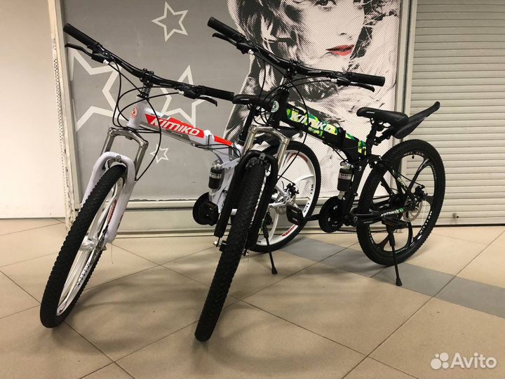 Велосипеды на литых дисках 20/24/26 радиус