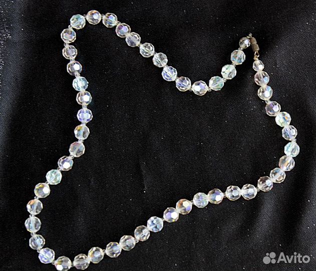 Бусы Яблонекс Чехословакия винтаж