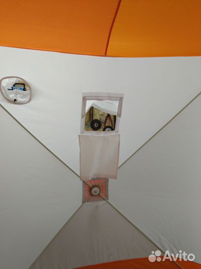 Палатка для зимней рыбалки cube бу