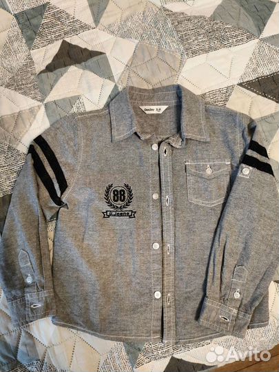 Рубашки 2 - 4 года + штаны шорты жилет