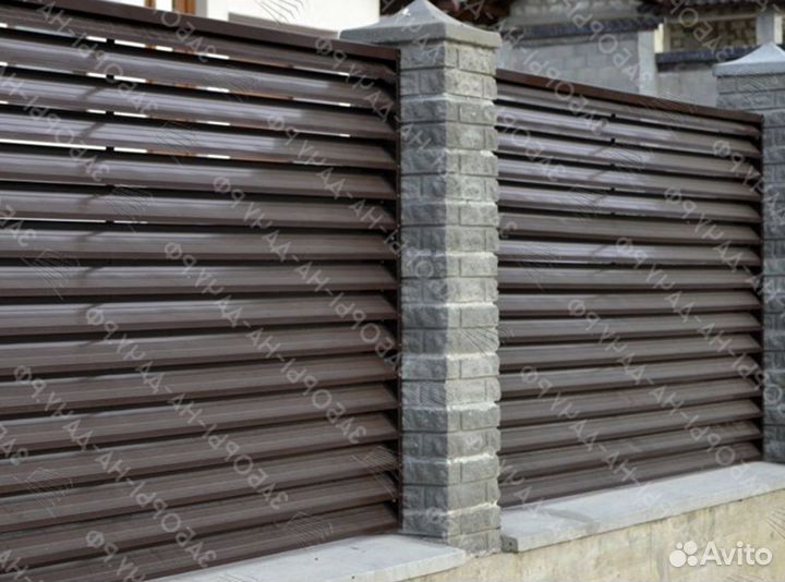 Забор-жалюзи