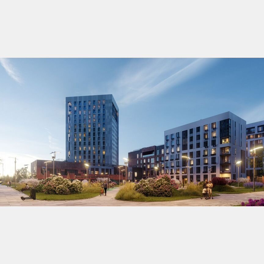 Квартира-студия, 29,3 м², 14/35 эт.