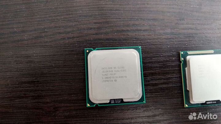Процессоры Pentium G850, Celeron E - 1500