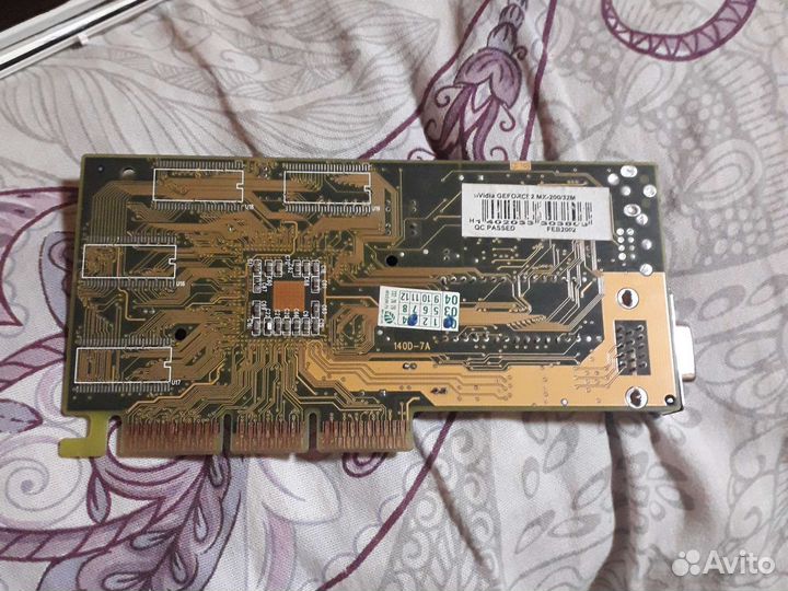 Видеокарта Nvidia geforce2 mx-200
