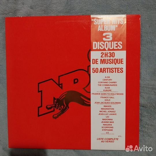 Хиты.3 LP) Фармер,Скорпионс, Мадонна, Далида, U2