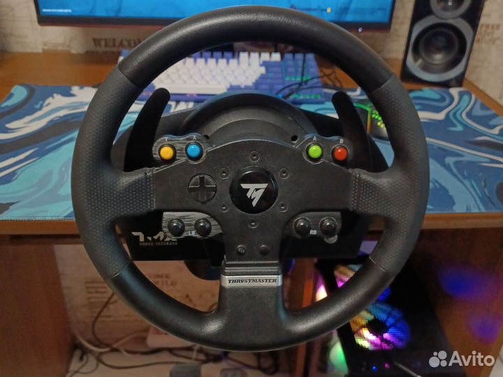 Игровой руль thrustmaster tmx