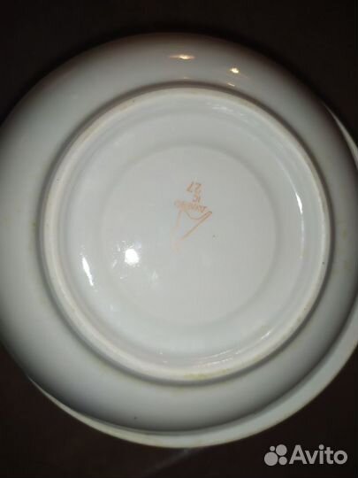 Фарфор СССР Чашки Блюдца сервизы