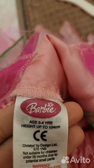 Платье феи barbie